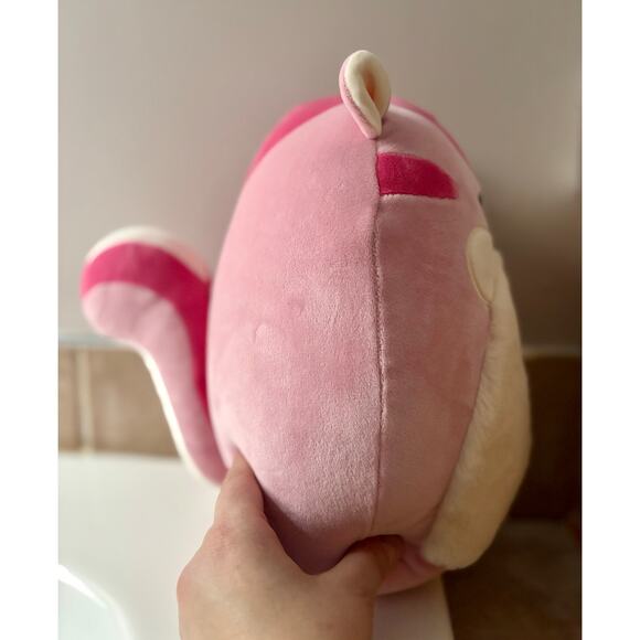 Squishmallows Original 12-Inch 'Dianalee' Pink Chipmunk Plush / Stuffed Animal - Picture 7 of 12